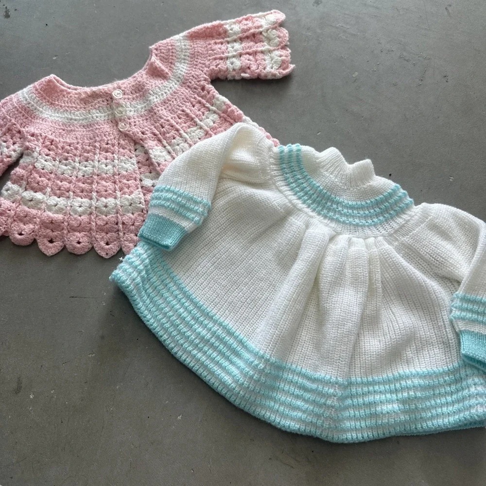 RESELLER BUNDLE!! Vintage Baby & Kids Knit SWEATERS! Lot Of 30! Sz 0-6!